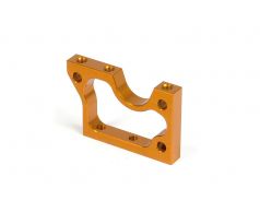 T2'009 RIGHT ALU LAYSHAFT BULKHEAD - ORANGE