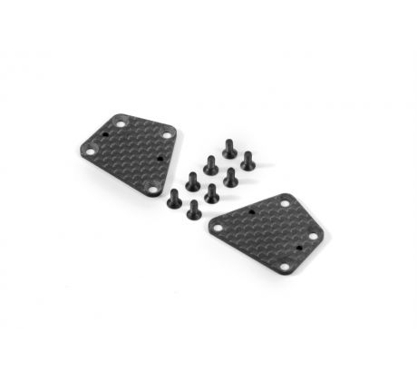 GRAPHITE ARS REAR LOWER ARM PLATE 1.6MM (L+R)