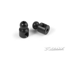 ALU 4.9MM BALL END - BLACK (2)