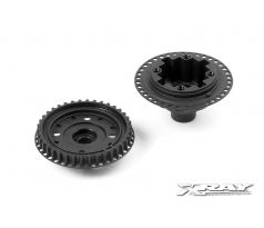 COMPOSITE GEAR DIFF. CASE & PULLEY