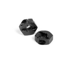 ALU WHEEL HUB - BLACK (2)