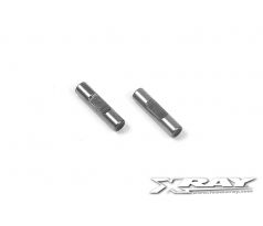 ECS DRIVE SHAFT PIN 2 x 8.5 WITH FLAT SPOT (2)