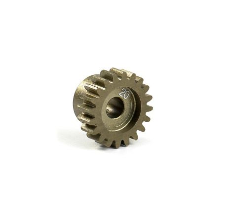 NARROW ALU PINION GEAR - HARD COATED 20T / 48 --- Replaced with #294020