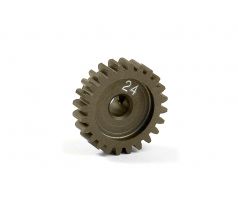 NARROW ALU PINION GEAR - HARD COATED 24T / 48