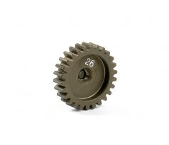 NARROW ALU PINION GEAR - HARD COATED 26T / 48