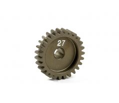 NARROW ALU PINION GEAR - HARD COATED 27T / 48