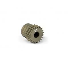 NARROW ALU PINION GEAR - HARD COATED 21T / 64