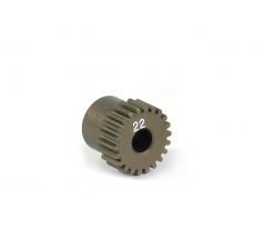 NARROW ALU PINION GEAR - HARD COATED 22T / 64