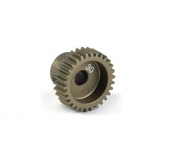 NARROW ALU PINION GEAR - HARD COATED 30T / 64 --- Replaced with #294130