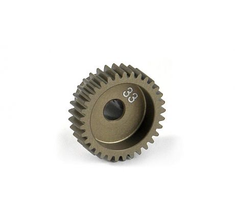 NARROW ALU PINION GEAR - HARD COATED 33T / 64 --- Replaced with #294133