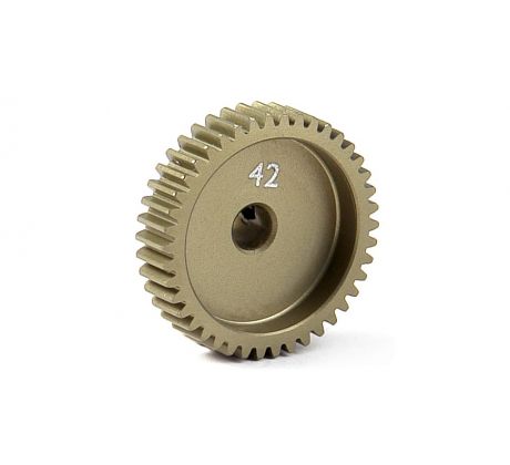 NARROW ALU PINION GEAR - HARD COATED 42T / 64 --- Replaced with #294142