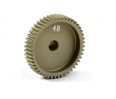 NARROW ALU PINION GEAR - HARD COATED 48T / 64 --- Replaced with #294148
