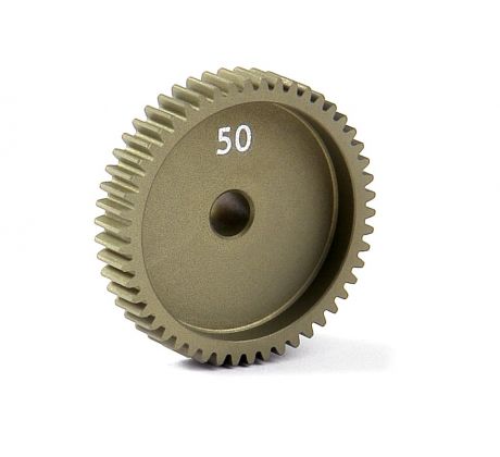 NARROW ALU PINION GEAR - HARD COATED 50T / 64 --- Replaced with #294150