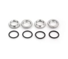 SHOCK ADJ. NUT ALU + O-RING (4) --- Replaced with #308040-K