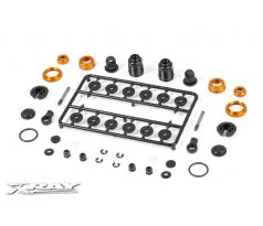 T4 ALU SHOCK ABSORBER-SET - ORANGE (2)