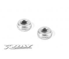 ALU CAP FOR XRAY SHOCK BODY #308322 (2) --- Replaced with #308327-O