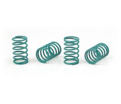 XRAY SPRING-SET D=1.5 (15 LB) BLUE-GREEN  (4)