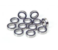 BALL-BEARING 10x15x4 RUBBER SEALED - OIL (12)