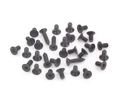 BLACK HEX AND PHILLIPS SCREW SET FOR T1  (31)