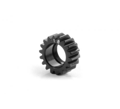 XCA ALU PINION GEAR 18T (1ST) - 7075 T6 - HARD COATED - LARGE