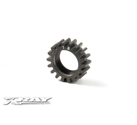 XCA ALU 7075 T6 HARD COATED PINION GEAR - 18T (1ST)