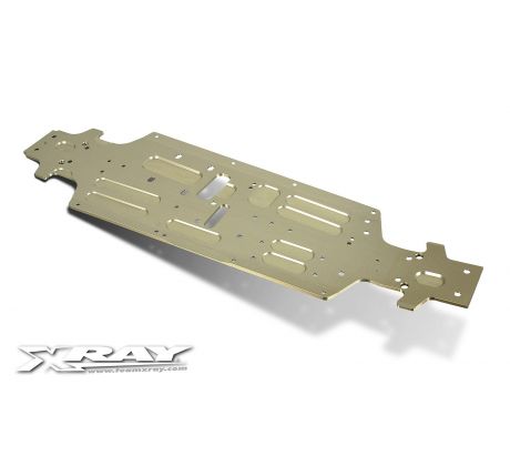 XB808 ALU CHASSIS LONG - SWISS 7075 T6 (3MM)