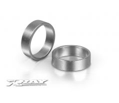 XB808 ALU BEARING COLLAR FOR 13x20 DIFF BEARINGS (2)