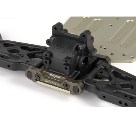 XB808 ALU FRONT LOWER SUSP. HOLDER - FRONT - SWISS 7075 T6 (7MM) - HARD COATED