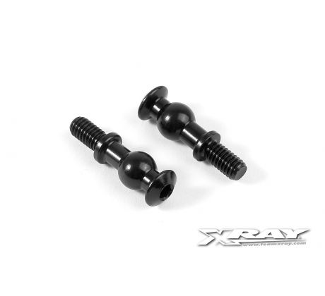 XB808 BALL STUD 6.8MM WITH BACKSTOP L=8MM - M4 (2)