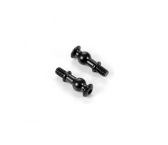 BALL STUD 6.8MM WITH BACKSTOP L=8MM - M4x6 (2)