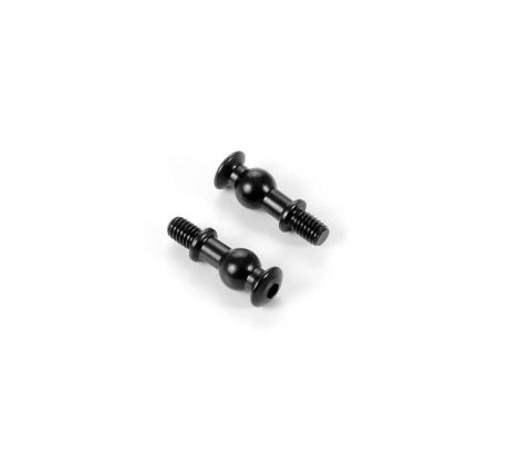 BALL STUD 6.8MM WITH BACKSTOP L=8MM - M4x6 (2)
