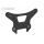 XT9 GRAPHITE REAR SHOCK TOWER - CNC MACHINED 3.5MM - V2