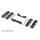ALU REAR LOWER SUSP. HOLDERS SET- SQUARE ADJ. ROLL-CENTER