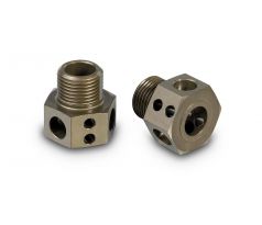 ALU WHEEL AXLE OFFSET "+5MM" - HARD COATED (2) - LIGHTWEIGHT