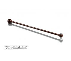 XB808 REAR CENTRAL CVD DRIVE SHAFT 133MM - HUDY SPRING STEEL™