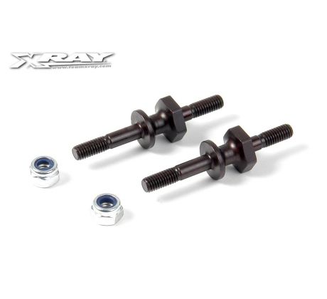 STEEL SCREW SHOCK PIVOT BALL WITH HEX (2)