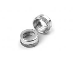 ALU SHOCK CAP NUT - WIDE (2)