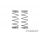 XRAY FRONT SPRING SET PROGRESSIVE C=0.7-0.8 (2)