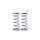 XRAY FRONT SPRING SET C=0.80 - GREY-BLUE (2)