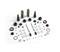 XB8 REAR SHOCK ABSORBERS + BOOTS COMPLETE SET (2)