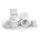 4WD REAR WHEEL AERODISK WITH 14MM HEX - WHITE (10)