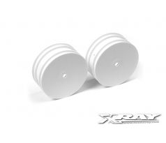 4WD FRONT WHEEL AERODISK WITH 14MM HEX - WHITE - V2 (2)