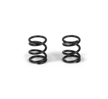 SPRING 4.0 COILS 3.6x6x0.55MM; C=5.0 - BLACK (2)