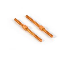 ALU ADJ. TURNBUCKLE M3x42 MM - SWISS 7075 T6 - ORANGE (2)