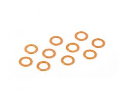 ALU SHIM 5.3x7.8x0.5MM - ORANGE (10)