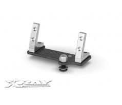 CENTER GRAPHITE SERVO MOUNT + ALU STANDS - SET (MICRO)