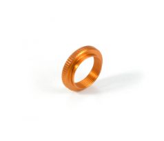 ALU SHOCK ADJUSTABLE NUT - ORANGE