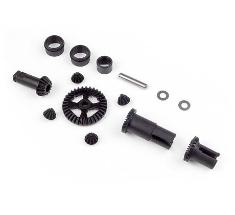 COMPOSITE GEAR DIFF. + DRIVESHAFT PINION GEAR