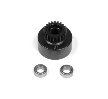 CLUTCH BELL 21T WITH BEARINGS