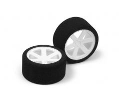 REAR FOAM TIRE MOUNTED (2) - MEDIUM  --- Replaced with #389543